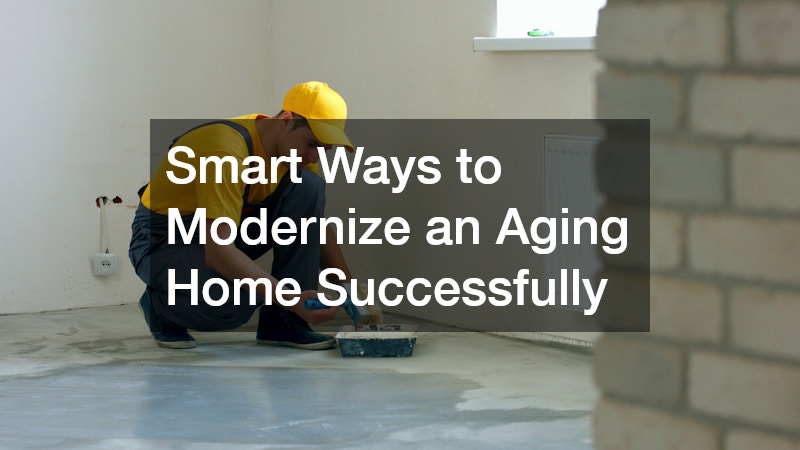 Smart Ways to Modernize an Aging Home Successfully